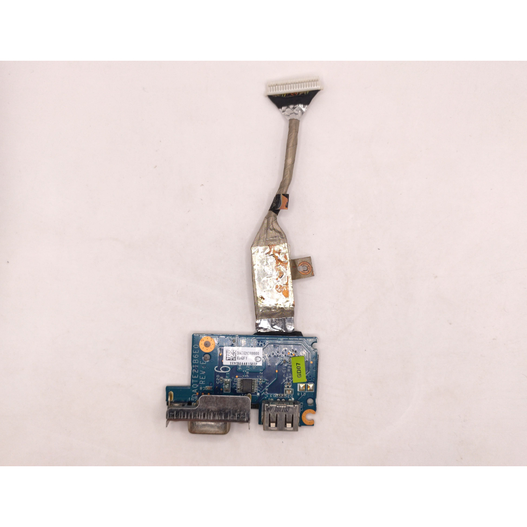 ET25 CB-TOS-25 VGA USB BOARD CHILDBOARD LAPTOP TOSHIBA SATELLITE L645 DA0TE2IB6E0 REV : D