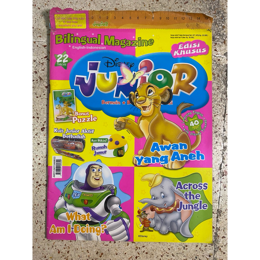 MAJALAH DISNEY JUNIOR