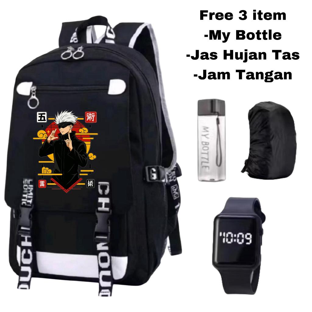 Tas ransel anak karakter anime-Tas anak sekolah kuat dan stylish-Tas sekolah SD SMP laki-laki keren