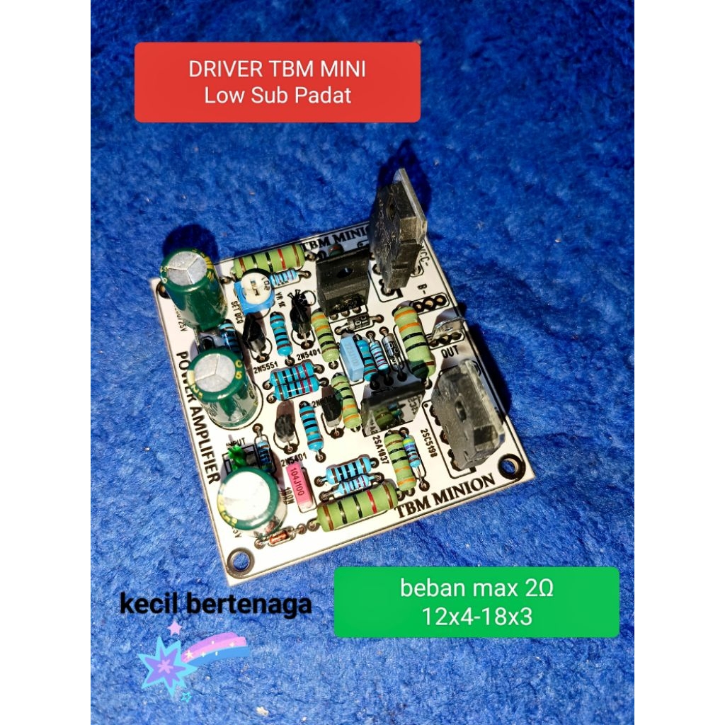 Driver TBM MINI low sub padat