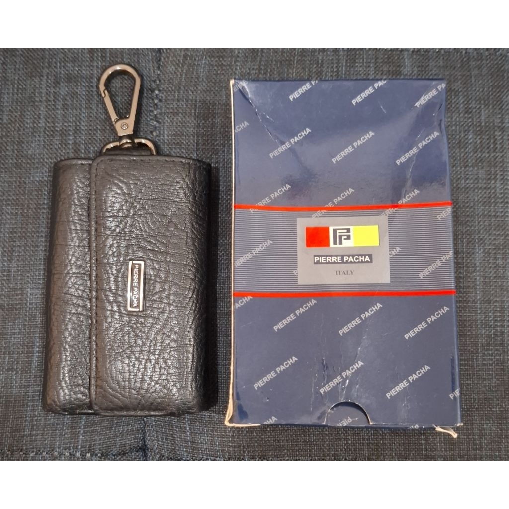 Pierre Pacha Loreto Key Wallet (Preloved) Kulit asli