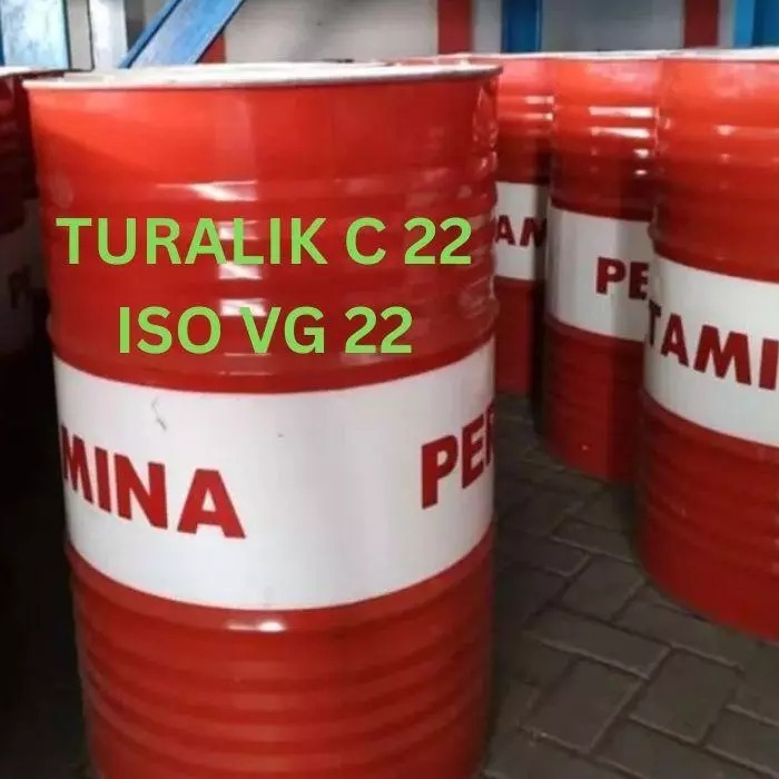 OLI PERTAMINA TURALIK C 22 ISO VG 22 / 209 LITER / BISA COD / DI JAMIN BERKUALITAS
