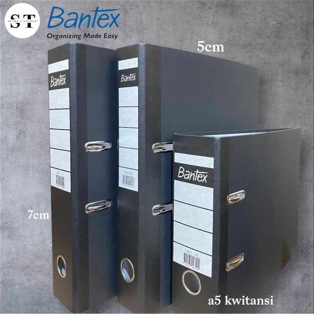 

Odner Bantex 1401 Folio 7cm/ 1402 Folio 5cm/ 1403 Kwitansi