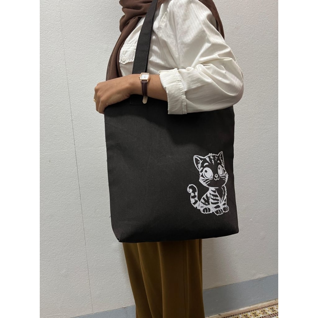 totebag wanita totebag kanvas totebag tebal premium BISA CUSTOM