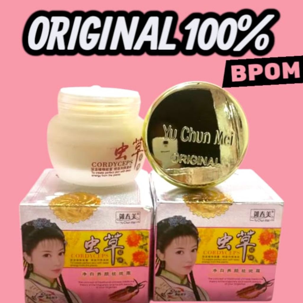 Cream Cordyceps/Yu chun mei & Gracefull Original 100% BPOM