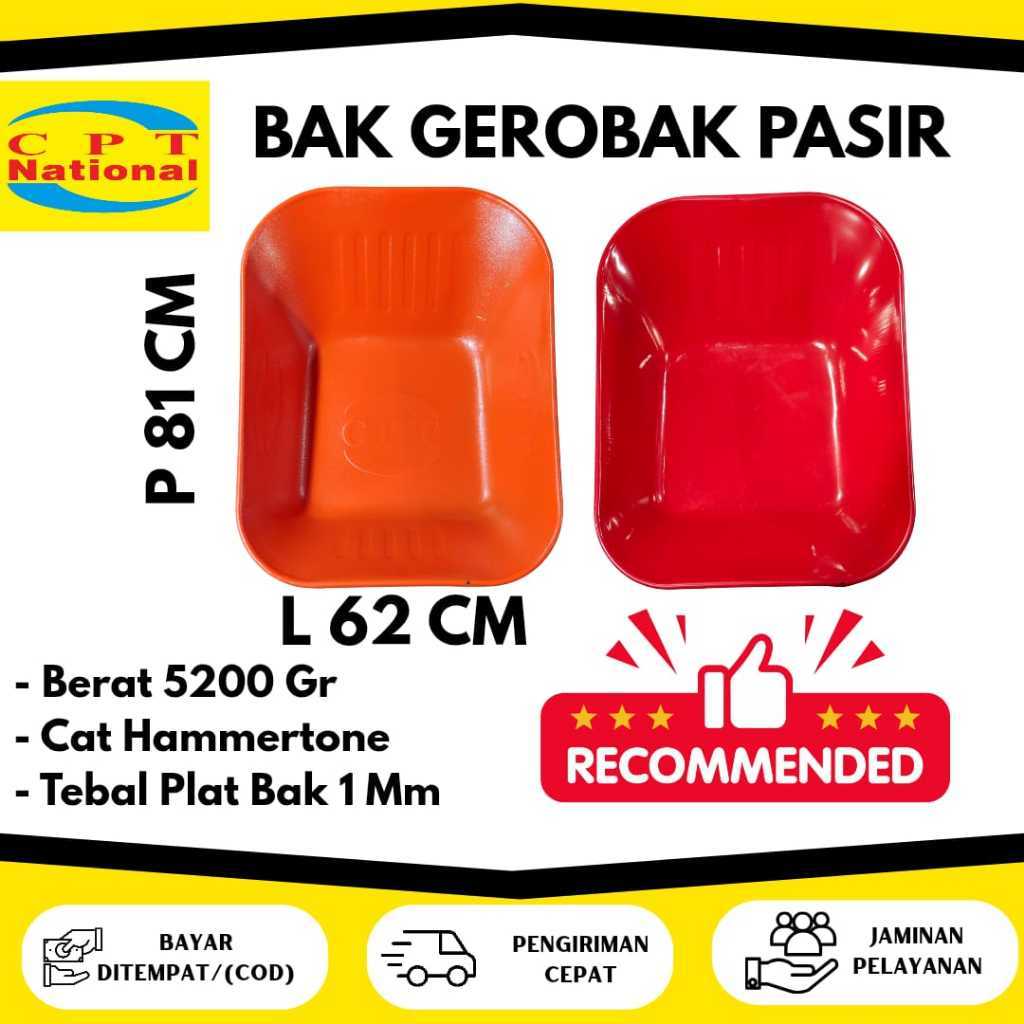 BAK Gerobak Pasir ( KHUSUS INSTANT) Kuat Awet Untuk Proyek/ Gerobak Proyek/ Troli dorong || Bak Gero