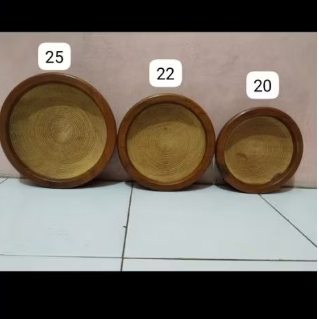 COBEK KAYU ULIN TEBAL ASLI