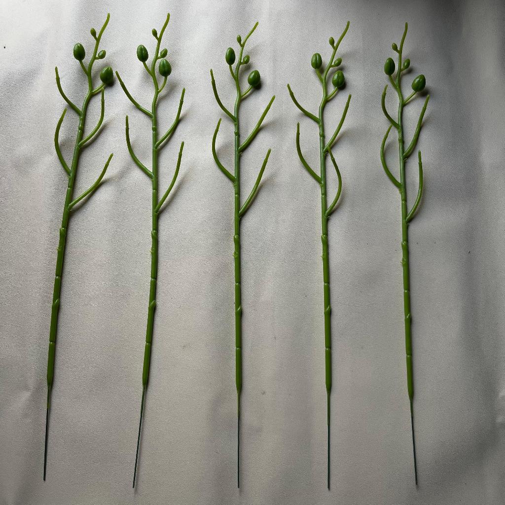 Batang Anggrek Imitasi/Batang Kawat Bunga Anggrek Dekorasi KTM111