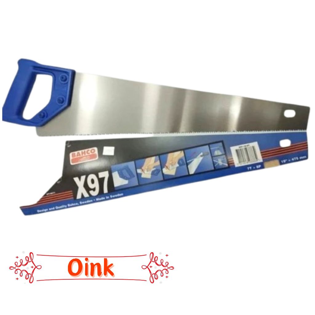 BAHCO X97 Gergaji Kayu BAHCO 19 Inch - BAHCO Handsaw X97 Asli