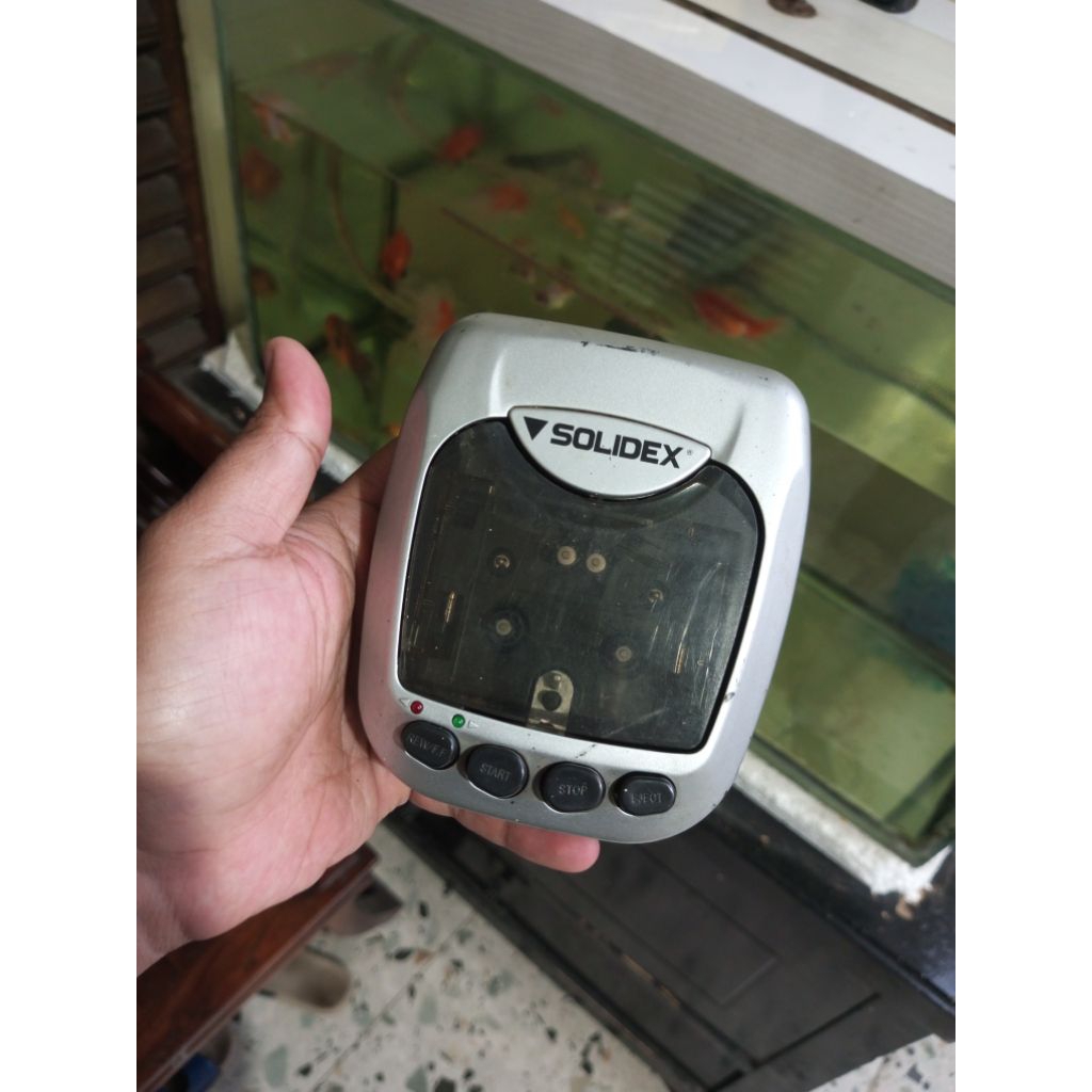 Rewinder solidex (pemutar pita kaset jadul)