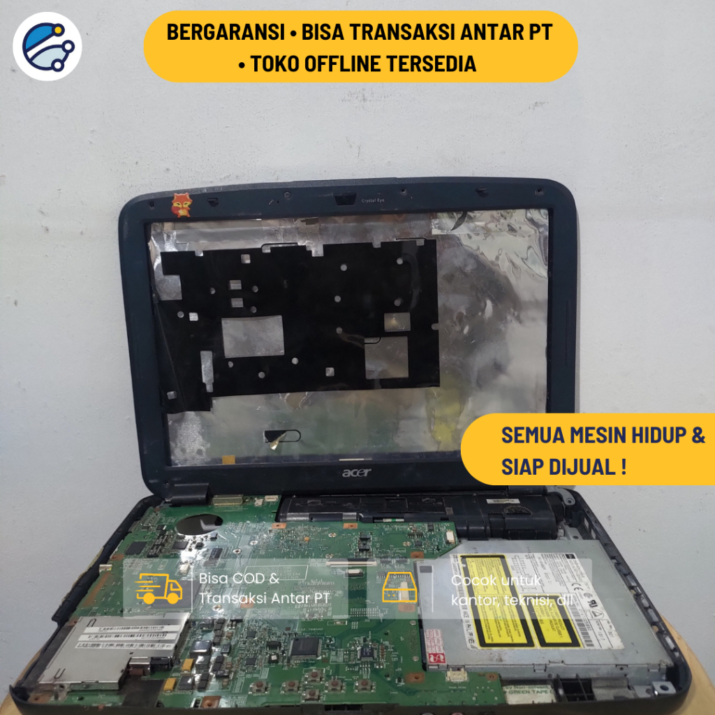 Motherboard Laptop / Mobo Laptop / Mainboard Laptop / Mesin Laptop Copotan / Board Laptop Pretelan /