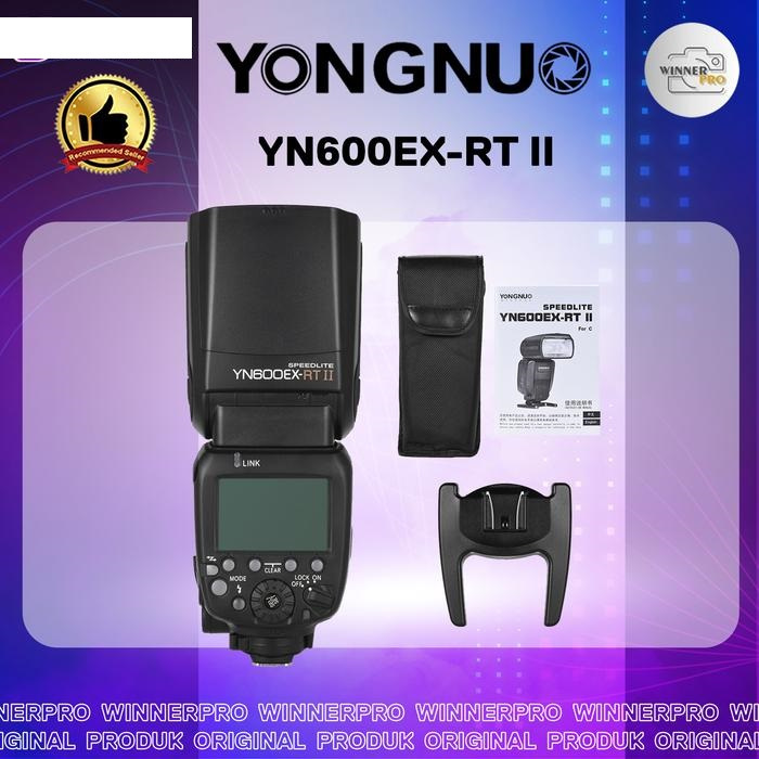 flash yongnuo speedlite YN600EX-RT II (FOR CANON)