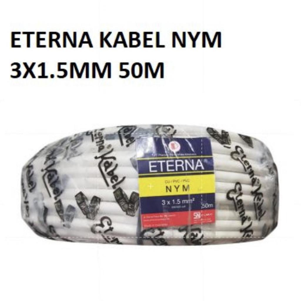 Eterna Kabel NYM 3x1.5mn 50m  Kabel Eterna NYM 3x1.5mm 50m