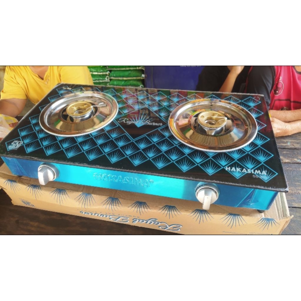 KOMPOR GAS HAKASIMA SS-205 2 TUNGKU