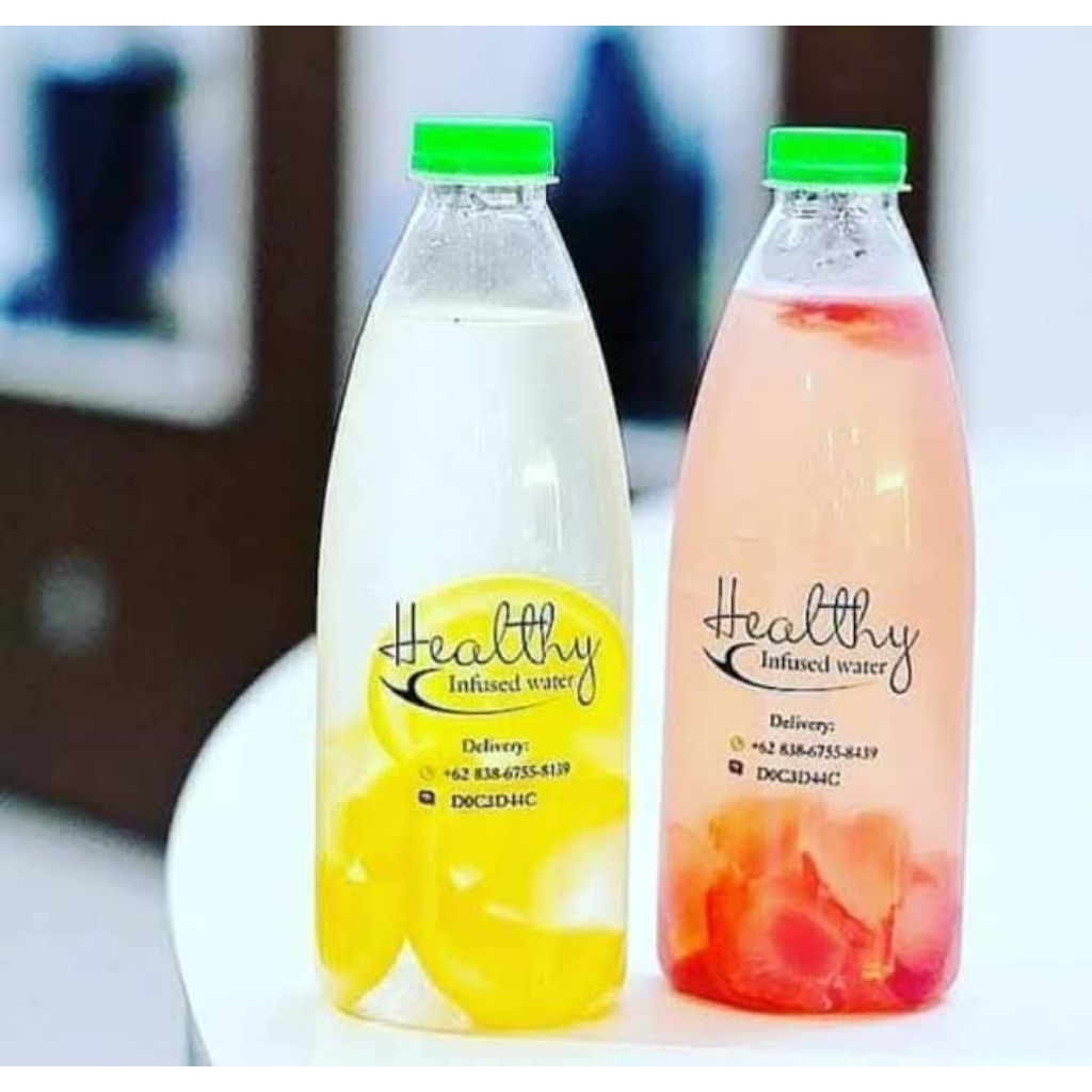 Botol Plastik Cantik 600ml TERMURAH
