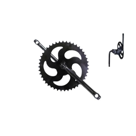 CRANK SET SEPEDA BMX 20" GEAR / GIR LANGSUNG