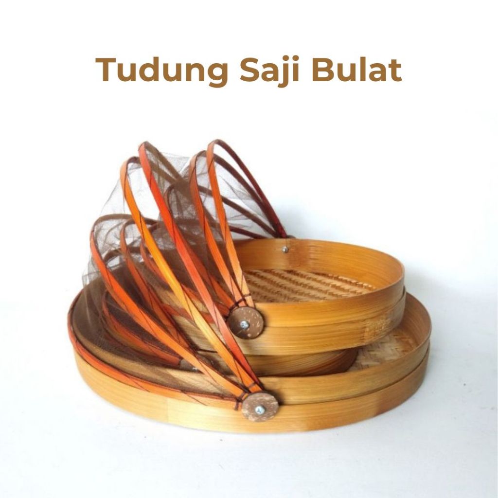 Kerajinan Bambu / Tudung saji Bambu /keranjang anyaman bambu Unik / Keranjang Dapur / ANYAMAN BAMBU