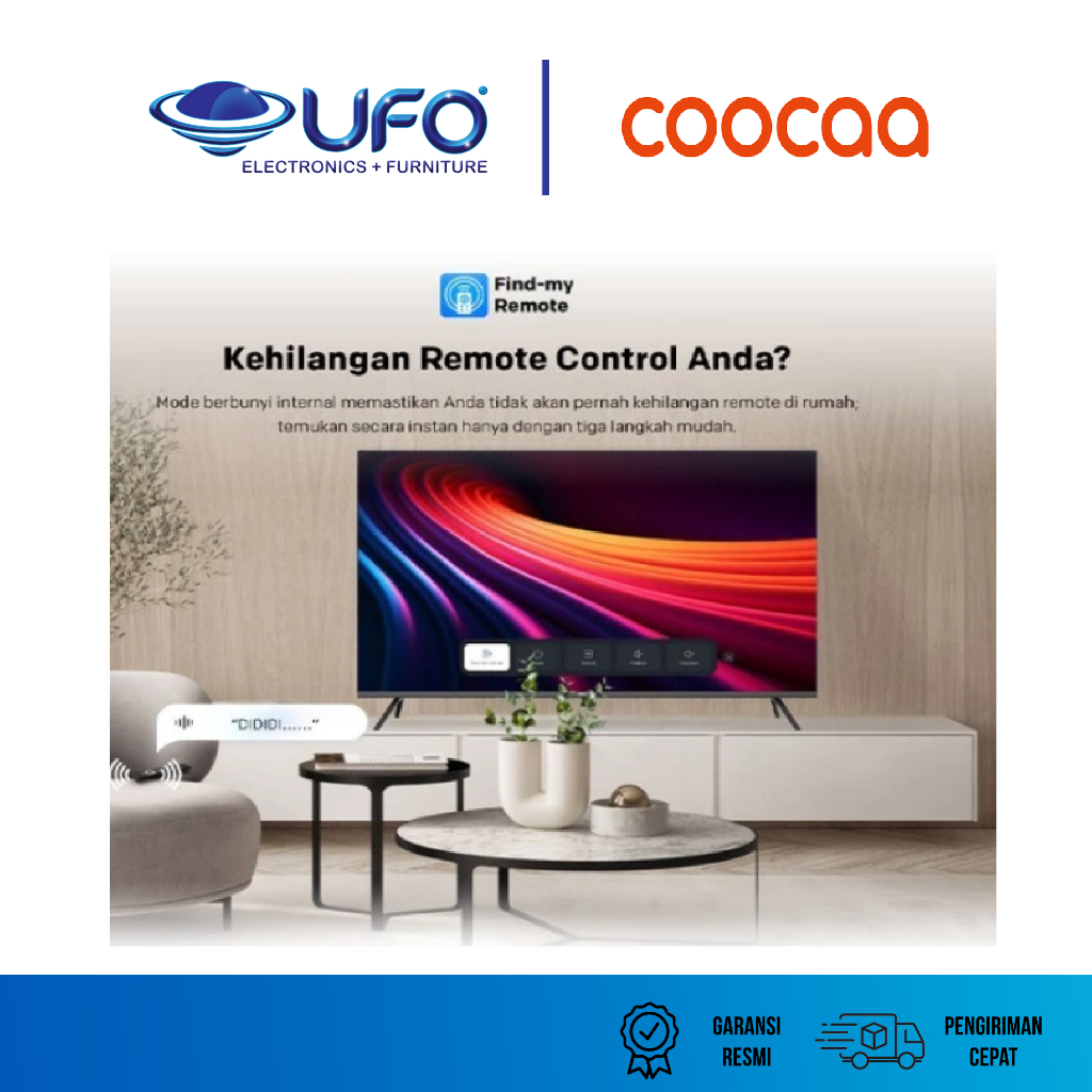 COOCAA 75 Inch 4K QLED+ Google TV 75CUE8600