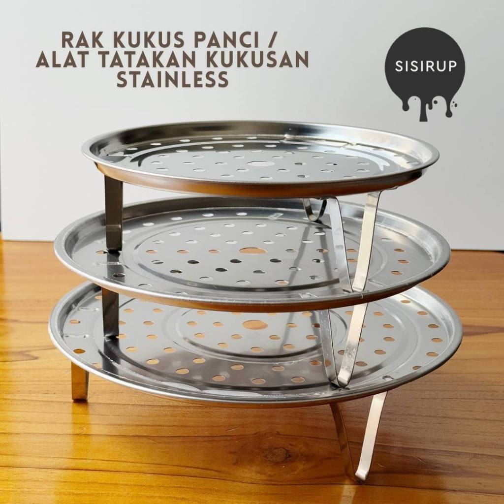 Steam Ware / Tatakan Kukus Stainless Steel / Tatakan Kukus