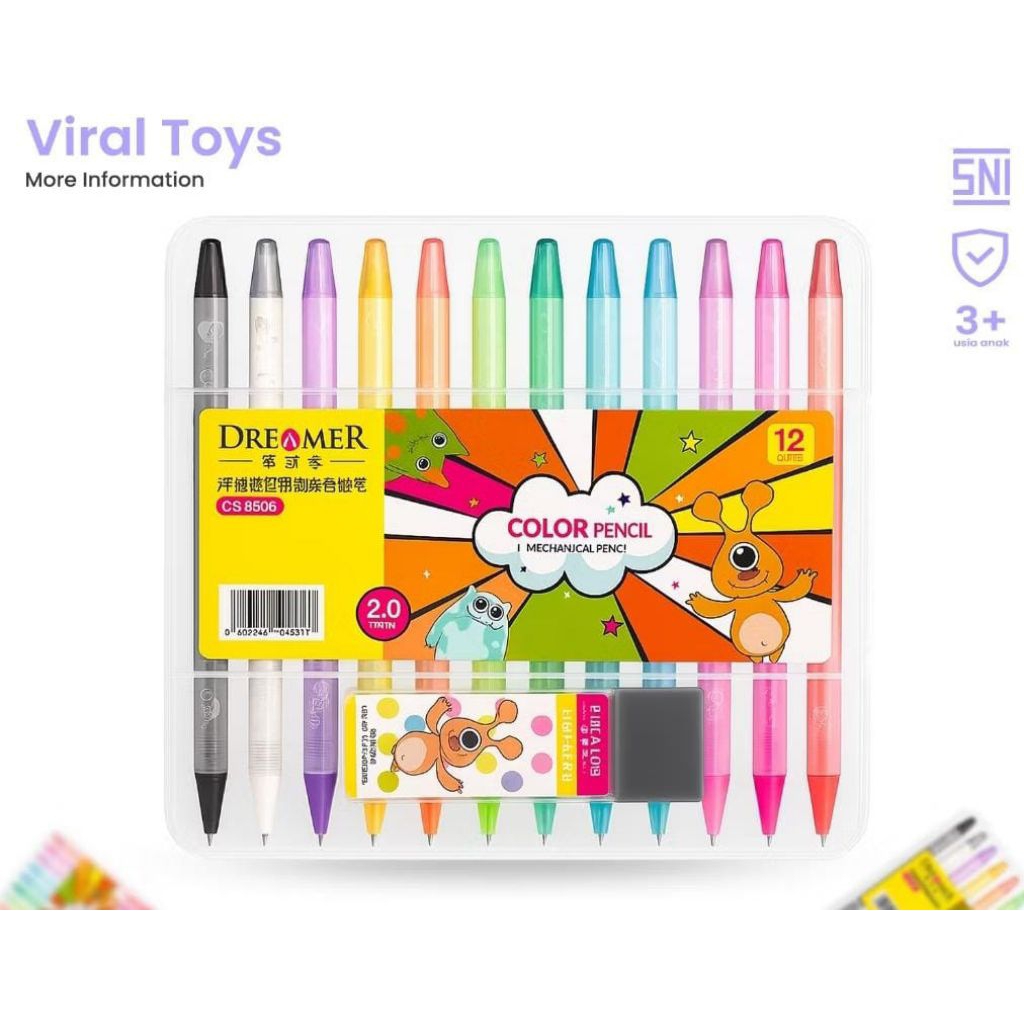 

INDAH JAYA STORE |COLOR PENCIL MECHANICAL PENCIL