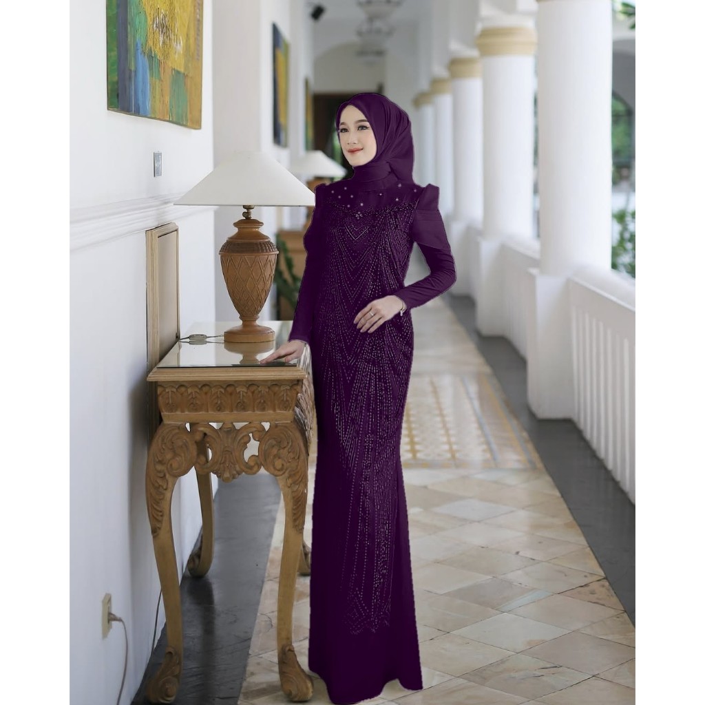 Clara Dress Satin Silk Satin Silk Premium Elegan | Leona Dress Kondangan Velvet Dress Burgundy