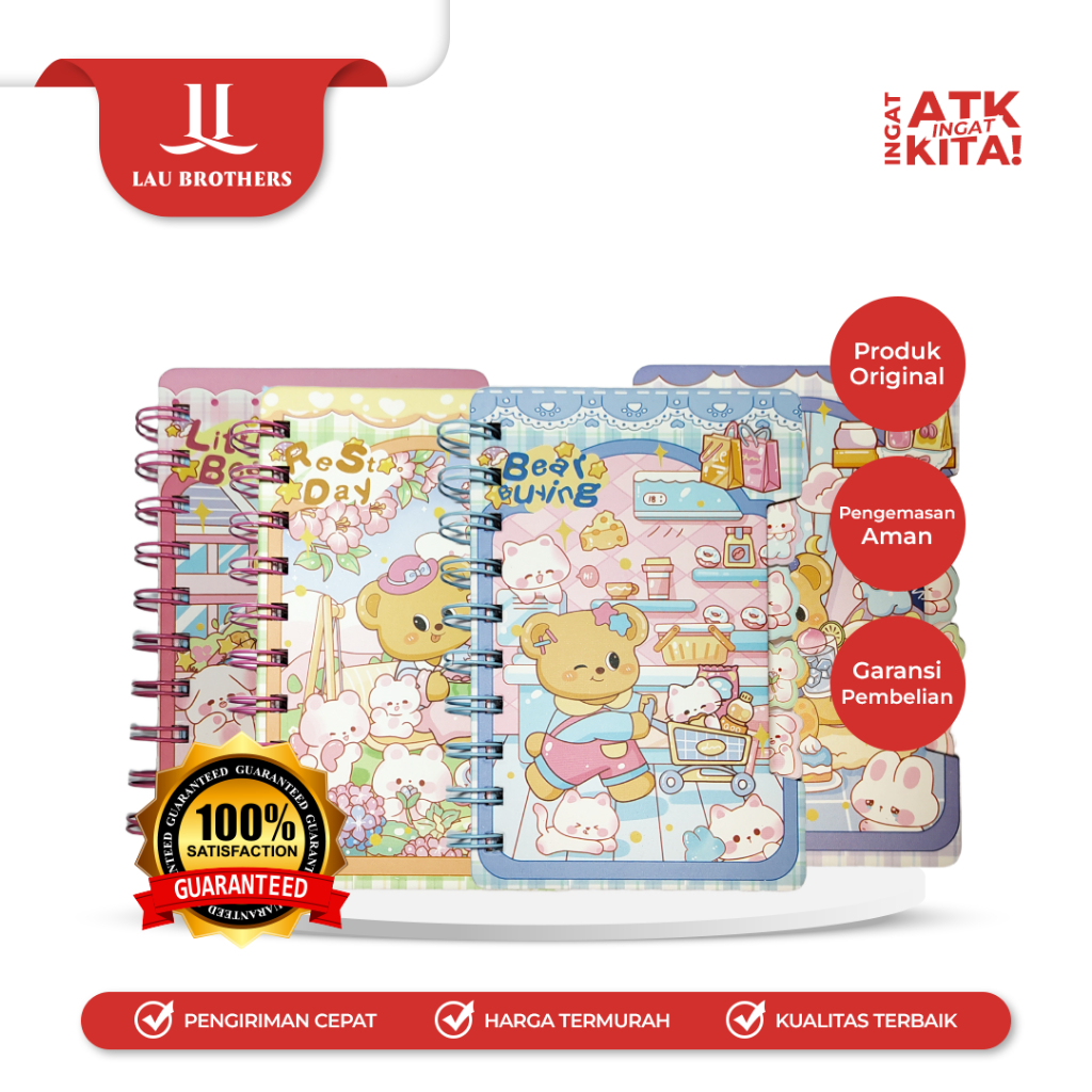 

DEPAI BUKU DIARY LITTLE BEAR 800-6816 (1PC)