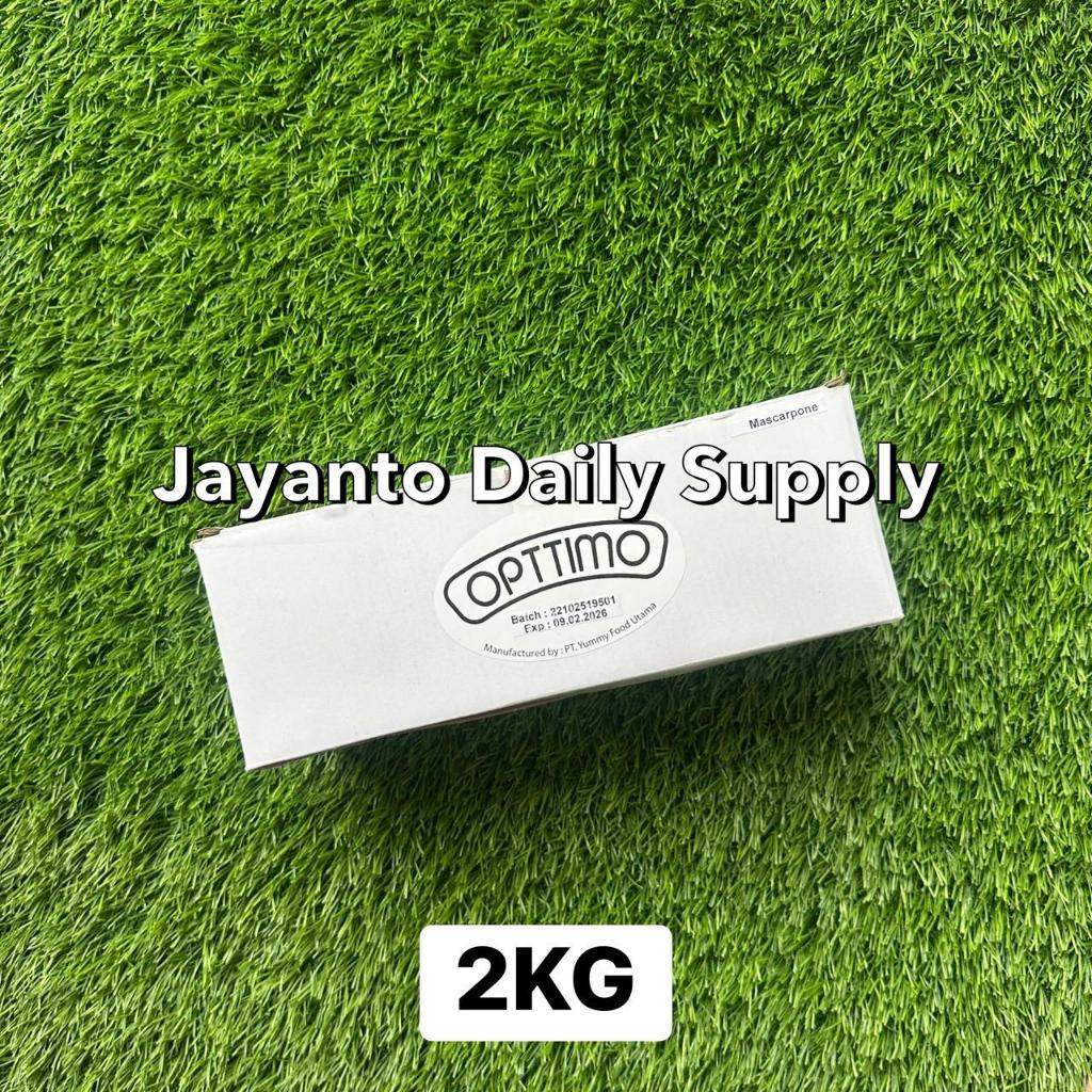 OPTTIMO MASCARPONE 2KG / MASCARPONE CHEESE - 100% HALAL