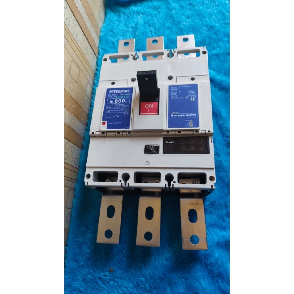 mccb mitsubishi 3pol NF800-SEP 800a