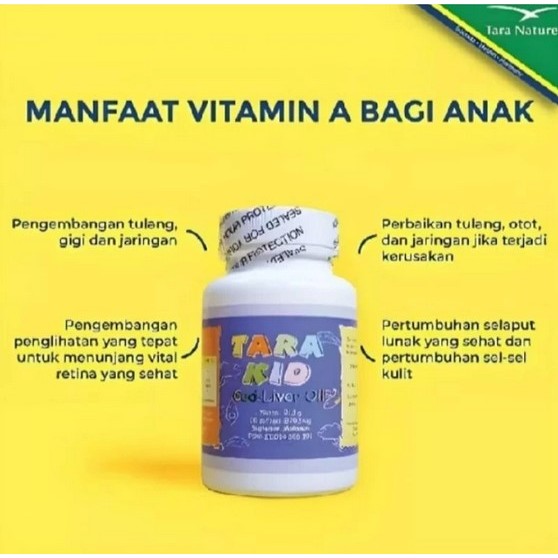 Suplemen TARA KID COD LIVER OIL