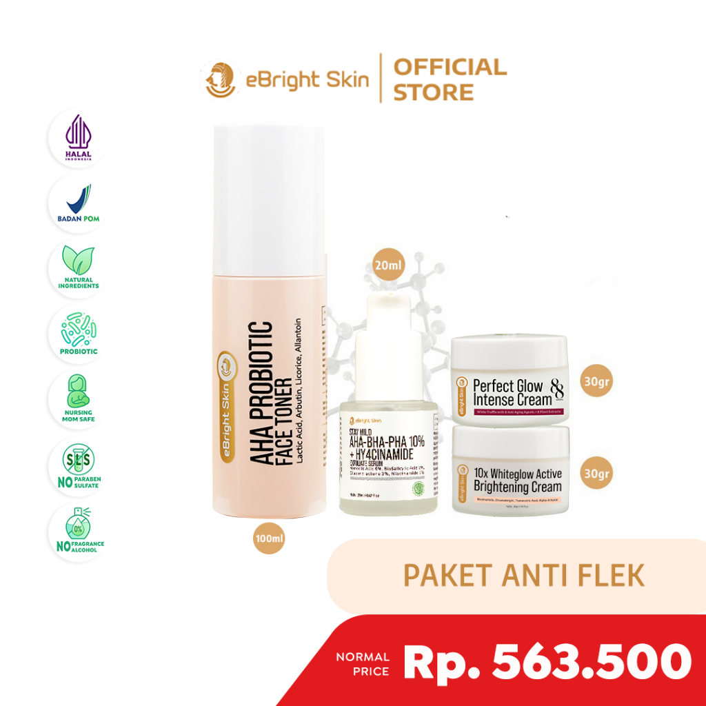 eBright Skin Paket Anti Flek – Anti Flek Ultimate