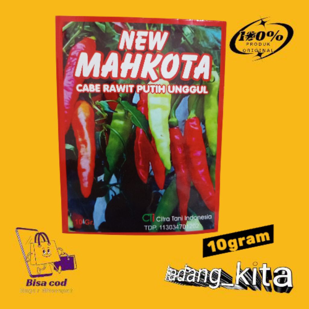 BENIH CABE RAWIT UNGGUL NEW MAHKOTA