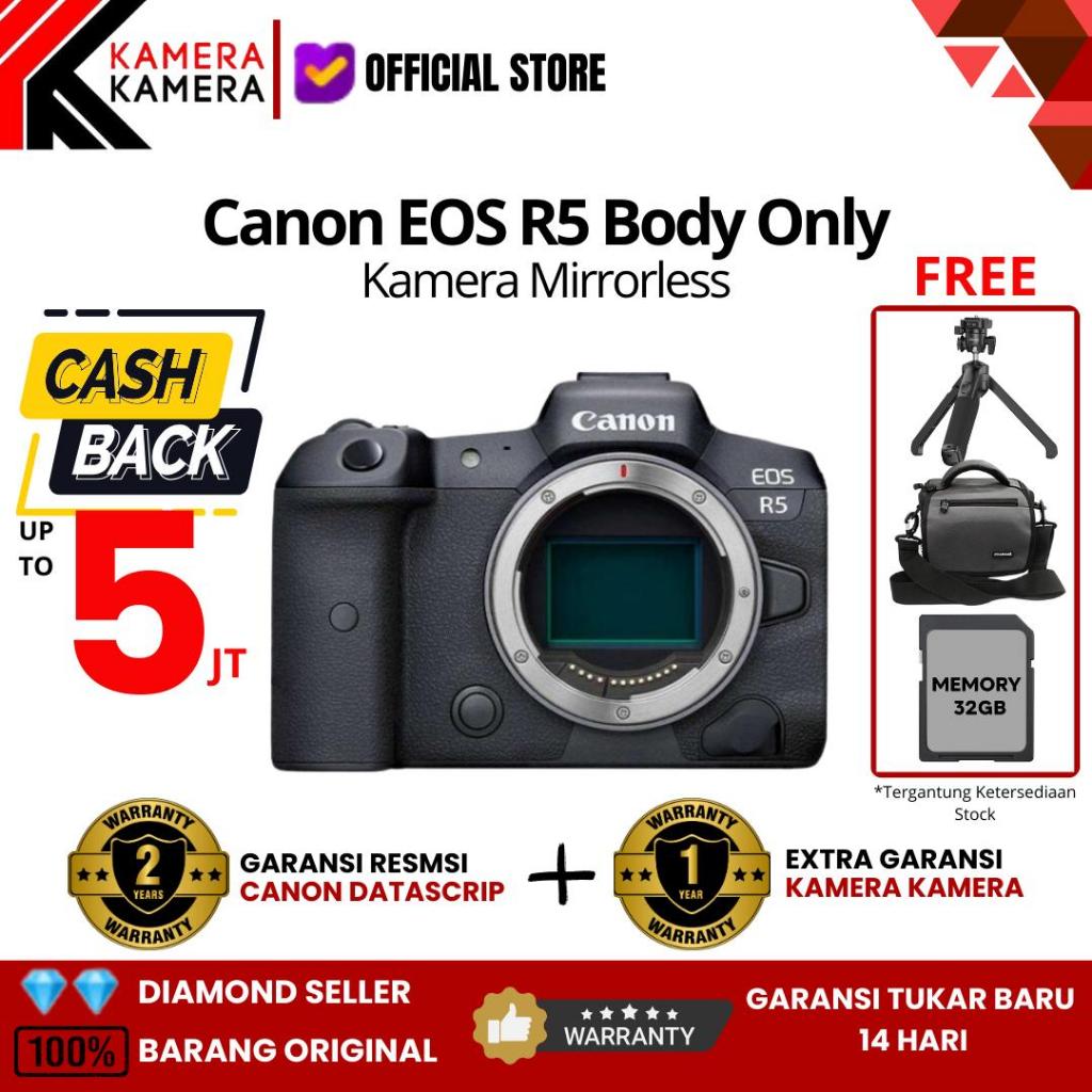 Canon EOS R5 Body Only Canon R5 Body Mirrorless Camera GARANSI RESMI