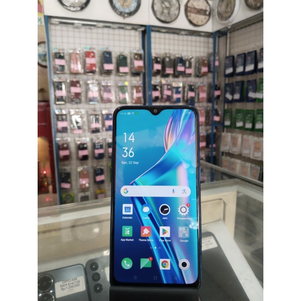HP SECOND MURAH BERGARANSI OPPO A12 RAM  4/64 ONLY