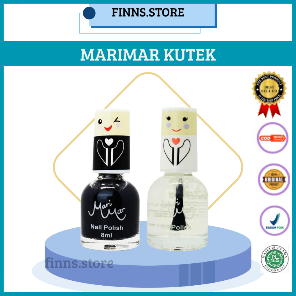 Marimar Kutek Bening Cat Kuku Halal 083 GG / 083 FF - 𝐅𝐈𝐍𝐍𝐒 𝐒𝐓𝐎𝐑𝐄