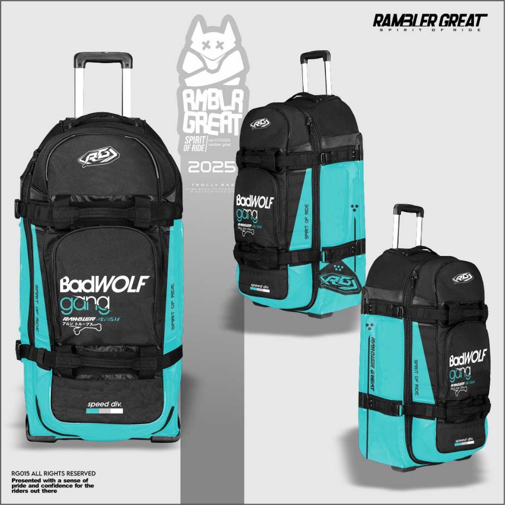 TROLLEYBAG BALAP TROLLEY BAG TRAIL MOTOCROSS TAS KOPER PERLENGKAPAN BALAP