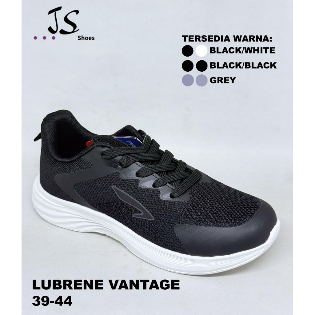 LUBRENE VANTAGE - SEPATU SNEAKERS SEPATU SEKOLAH TALI COWOK DEWASA MERK LUBRENE ORIGINAL