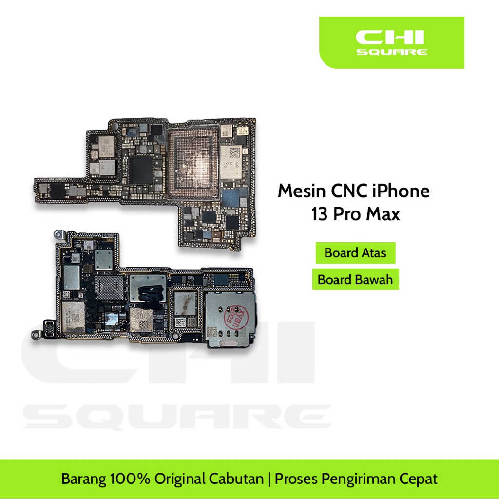Mesin CNC iPhone 13 Pro Max Board Atas Bawah Original Cabutan
