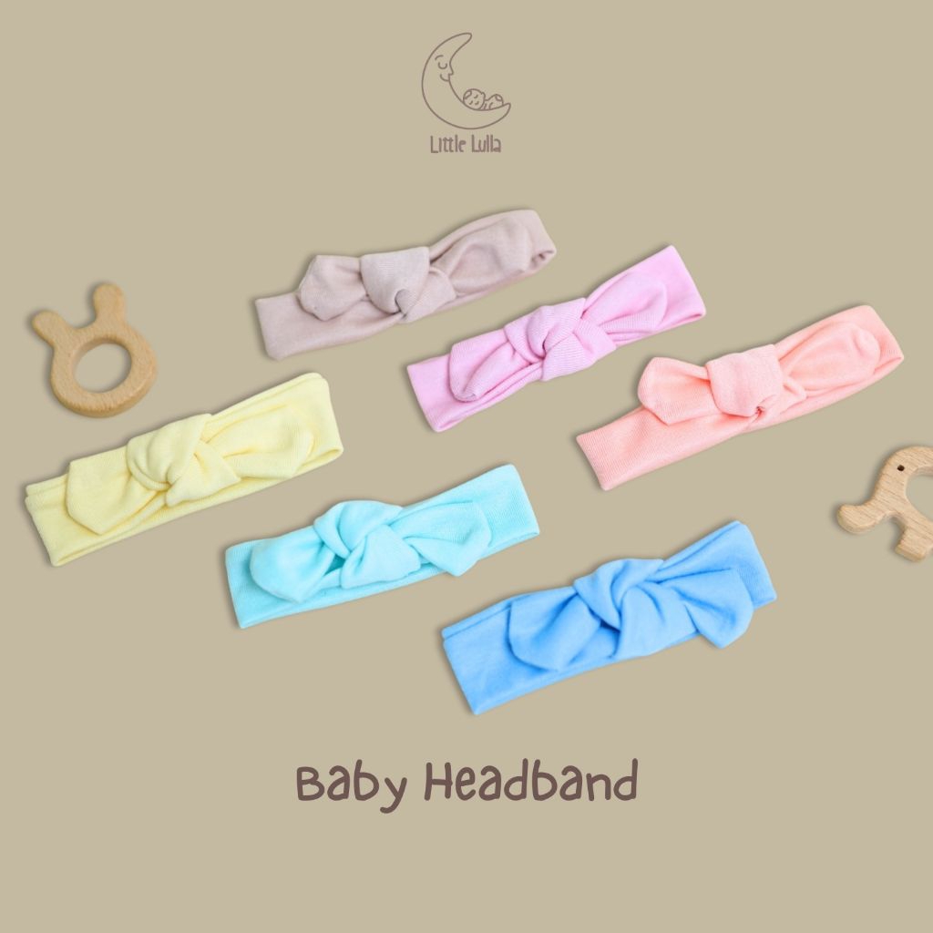 Little Lulla - Baby Headband / bando bayi baru lahir new born