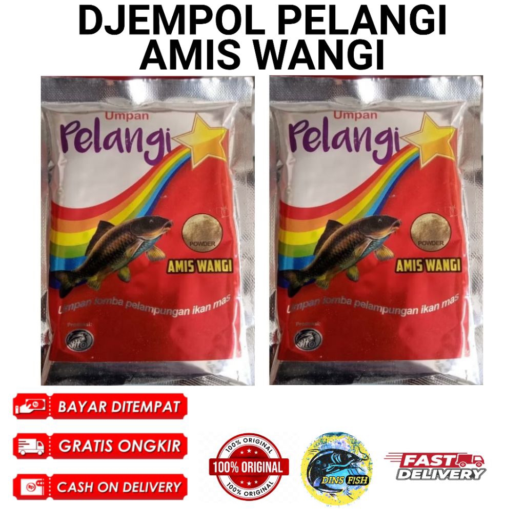 Umpan Pancing Djempol Pelangi Amis Wangi