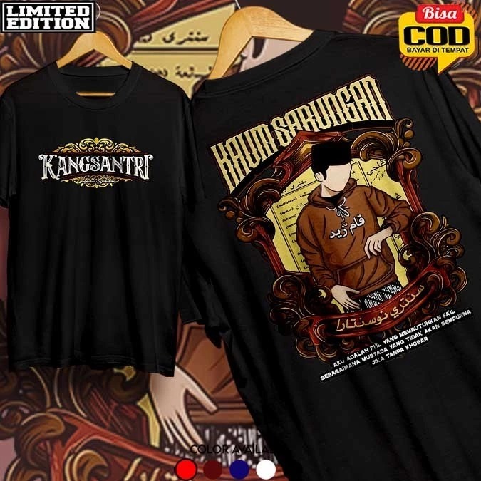 KAOS KANG SANTRI KAOS DISTRO KANG SANTRI PRIA WANITA