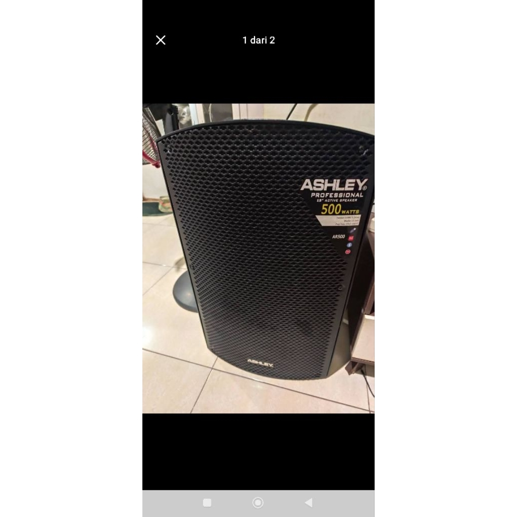 speaker ashley aktif 15 inc