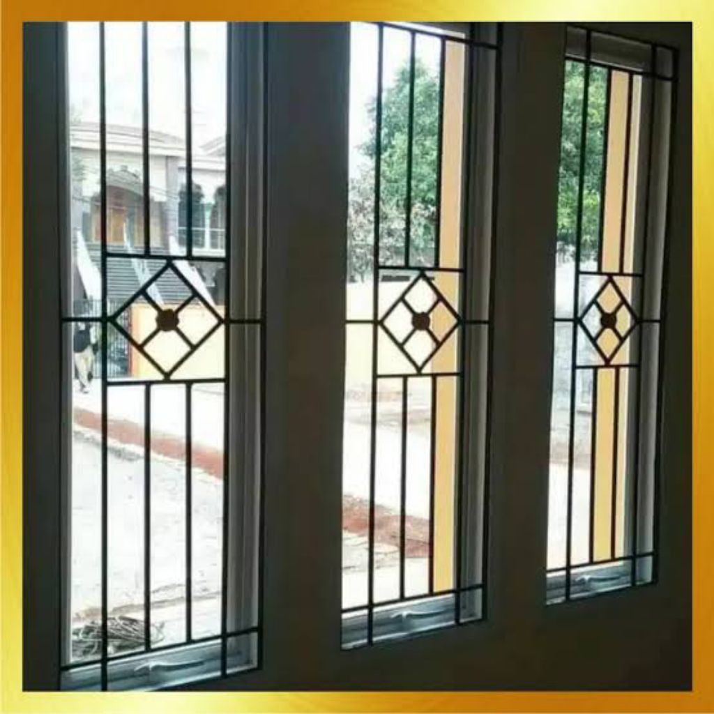 teralis jendela minimalis pengaman rumah ukuran 135×45