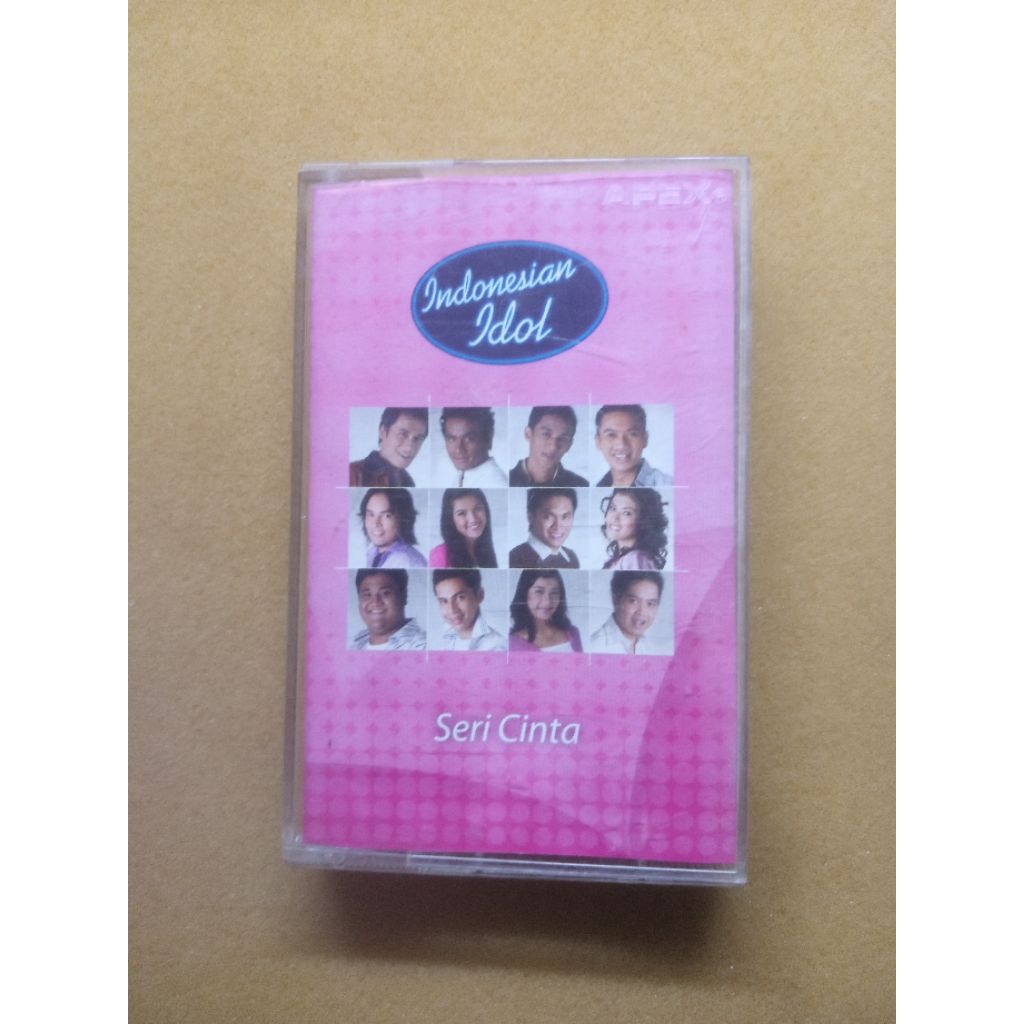 Indonesian Idol. seri cinta. kaset pita