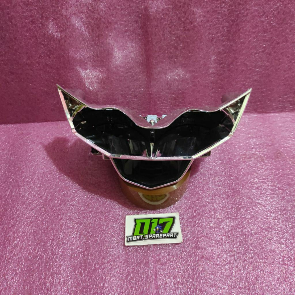 Reflektor Krum Set Pcb Lampu Depan Yamaha Mio Soul Gt 125 Bluecore Original