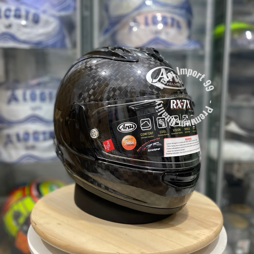 Helm Full Face RX7X SRC Carbon Like