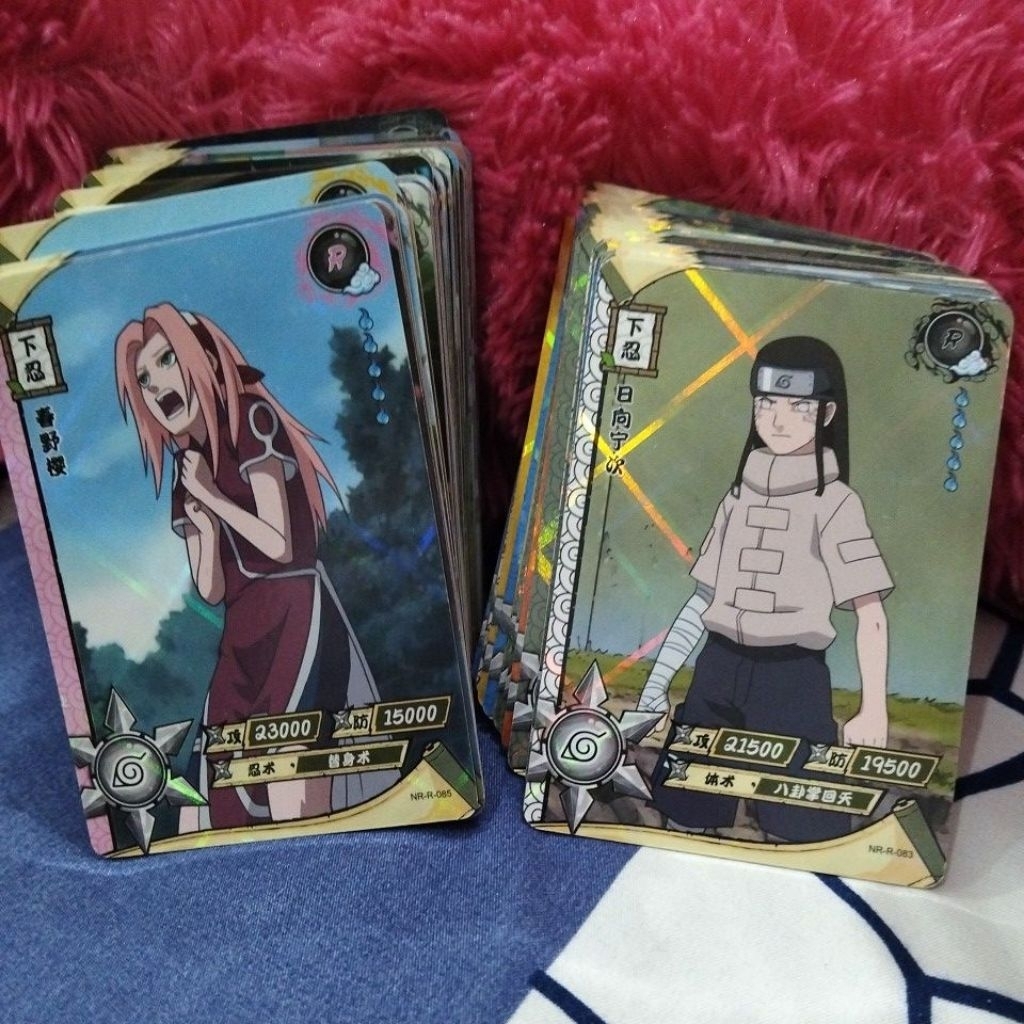 Kartu bulk Naruto Kayou Tier R-SR isi 25 kartu asli