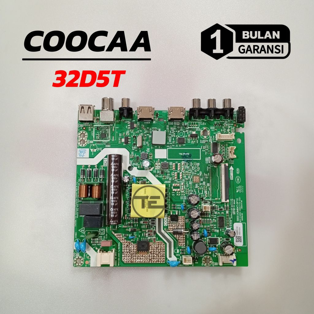 MB COOCAA 32D5T MODUL MAINBOARD MESIN TV LED COOCAA 32D5T