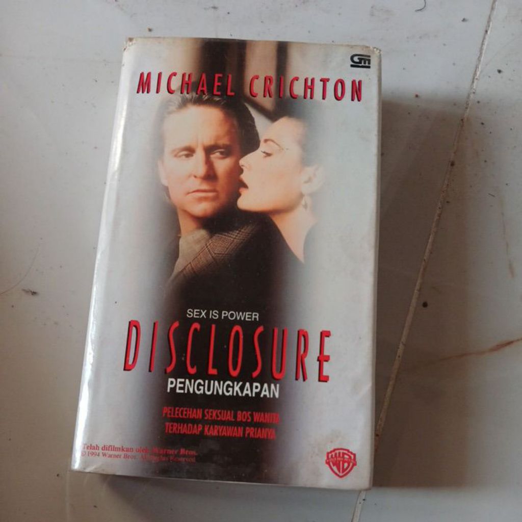 NOVEL MURAH TERJEMAHAN. SEX IS POWER. MICHAEL CRICHTON