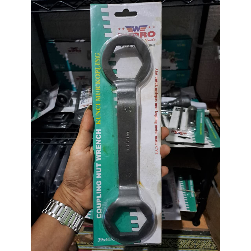 Wipro Kunci Mur Kopling 39×41 / Coupling Nut Wrench Wipro / Kunci Kopling CVT Motor Matic Wipro 39×4