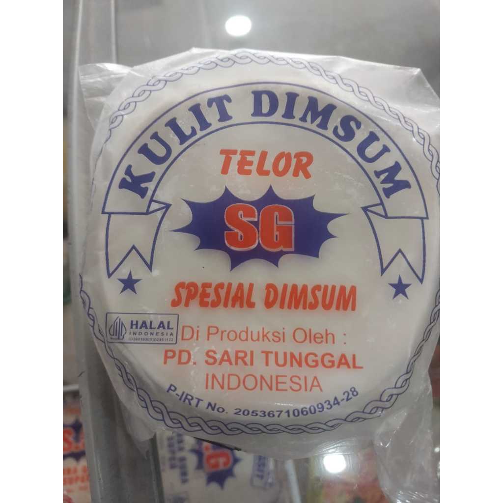 Kulit Dimsum Merk SG Halal Tipis Lembut ISI 40